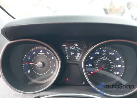 2013 Hyundai Elantra Gls z USA, uszkodzony, nr VIN 5NPDH4AE0DH300965